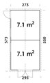 Drevárnička Dan 14,2 m²