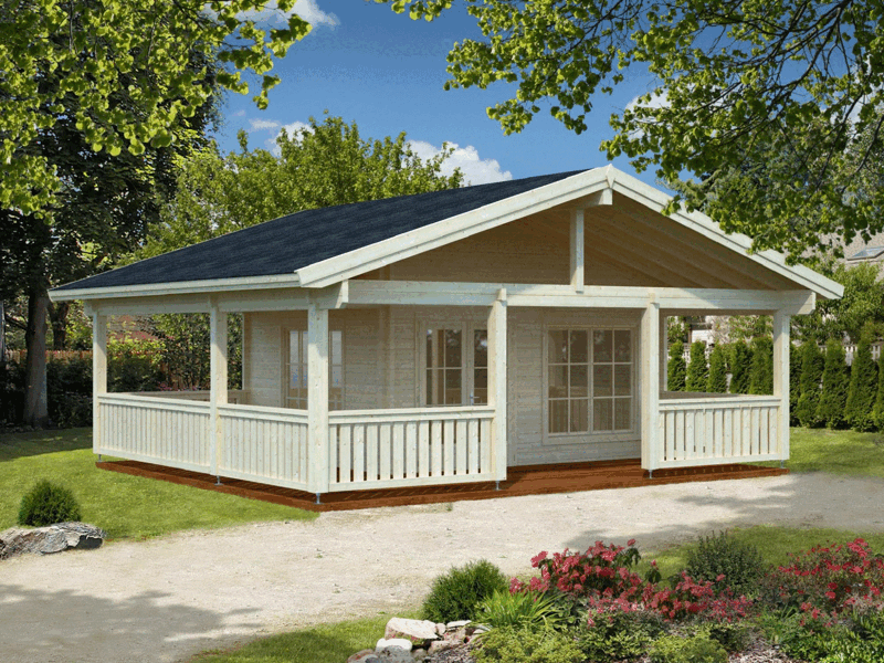 Záhradná chatka Agneta 18.8+28.8 m²